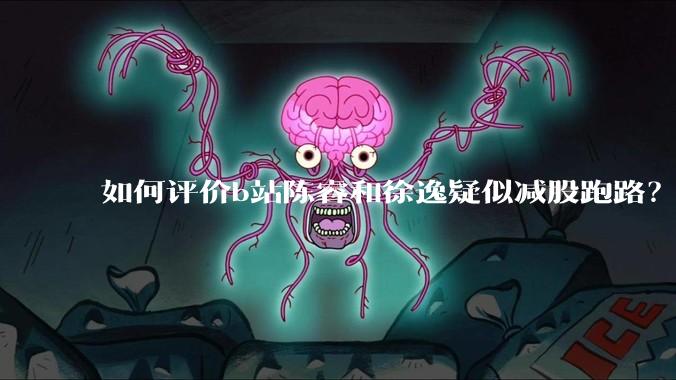 如何评价b站陈睿和徐逸疑似减股跑路？